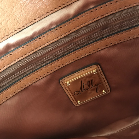 MILLY camel coloured handbag - Picture 4 of 5